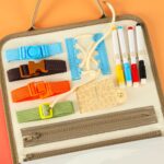 Montessori užimtumo penalas "Dinozaurai"