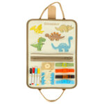 Montessori užimtumo penalas "Dinozaurai"