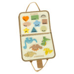 Montessori užimtumo penalas "Dinozaurai"