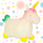 Vaikiškas šokliukas su pompa "Vienaragis"