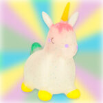 Vaikiškas šokliukas su pompa "Vienaragis"