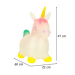 Vaikiškas šokliukas su pompa "Vienaragis"