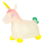 Vaikiškas šokliukas su pompa "Vienaragis"