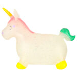 Vaikiškas šokliukas su pompa "Vienaragis"