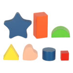 XXL mokomasis medinis bokštas - rūšiuoklė "Mokausi skaičiuoti" 71cm