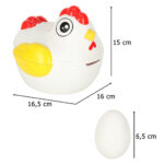 Mokomoji dėlionė - rūšiuoklė "Višta su kiaušiniais"