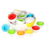 Mokomoji dėlionė - rūšiuoklė "Višta su kiaušiniais"