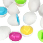 Mokomoji dėlionė - rūšiuoklė "Višta su kiaušiniais"