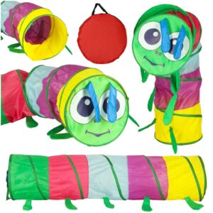 Sulankstomas vaikiškas spalvotas tunelis "Vikšras"