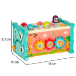 Interaktyvus veiklos žaislas "Magiška dėžutė" 8in1, mėlynas