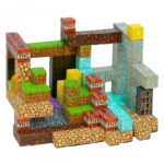 Magnetinis 3D kubelių rinkinys (63 det.) vaikams