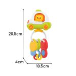 Interaktyvus žaislinis barškutis - kramtukas "Automobilio raktai"