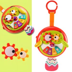 Interaktyvus muzikinis žaislas „Pelėda“ su čiažančia uodega – vaikams nuo 18 mėn.