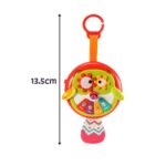 Interaktyvus muzikinis žaislas su čiažančia uodega "Pelėda"