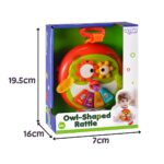 Interaktyvus muzikinis žaislas su čiažančia uodega "Pelėda"