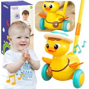 Stumiamas muzikinis žaislas su šviesos efektais "Ančiukas"