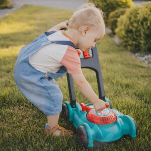 Žaislinė žoliapjovė vaikams su garso efektais