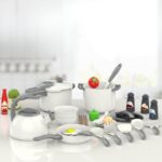 Žaislinis mažojo virėjo virtuvės rinkinys (32 det.)