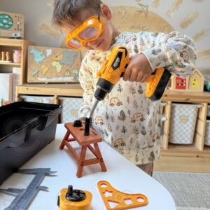 Meistro įrankių rinkinys su dėže vaikams - Woopie