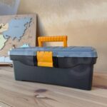 Meistro įrankių rinkinys su dėže vaikams