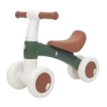 Vaikiškas balansinis keturratis, žalias