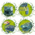 Sunkvežimis - transporteris "Dinozaurai"