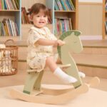 VIGA Medinis supamasis arkliukas, žalias