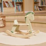 VIGA Medinis supamasis arkliukas, žalias