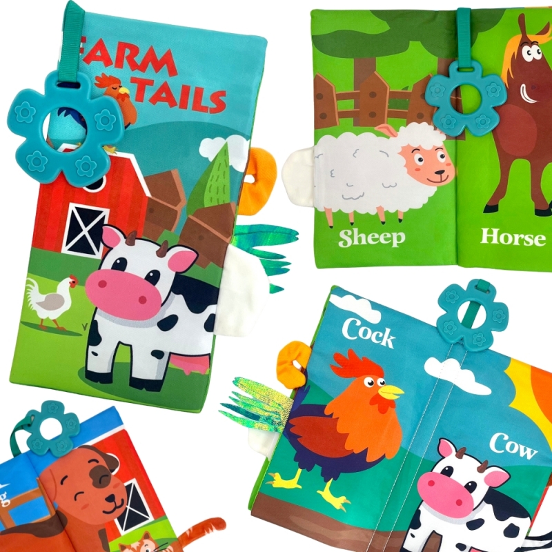 Minkšta knygelė "Fermos gyvūnai" Minkšta knygelė "Fermos gyvūnai"