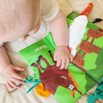 Minkšta knygelė "Fermos gyvūnai"