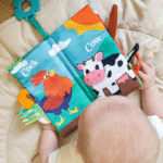 Minkšta knygelė "Fermos gyvūnai"