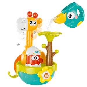 Vonios žaislas „Žirafa“ su piltuvėliu vaikams