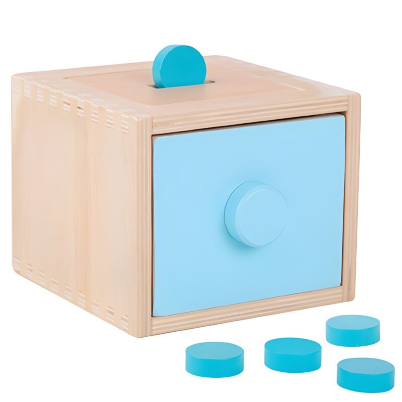 Montessori medinis rūšiavimo stalčius 4in1 vaikams