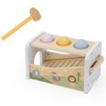 Medinis mušamasis žaislas su ksilofonu 2in1