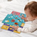 Edukacinė sensorinė skrynelė „Pirmoji servetėlių dėžutė“