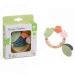 Medinis kramtukas–barškutis „Pirmasis lapelis“ 2in1