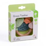 Medinis kramtukas–barškutis „Pirmasis lapelis“ 2in1