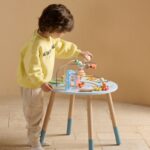 Medinis Montessori veiklos stalas „Vandenynas“ Vaikams