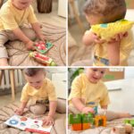 Montessori sensorinė veiklų dėžutė „Augu drąsiai“ 7in1