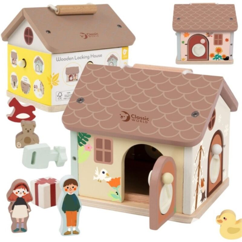 Medinis sensorinis namelis vaikams Medinis sensorinis namelis vaikams