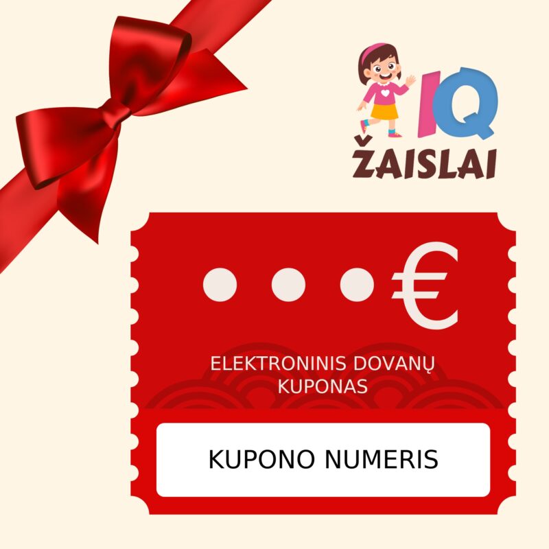 KUPE dovanų kuponas