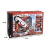 Transporteris gaisrinė - lėktuvas su automobiliais vaikams