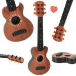 Klasikinė gitara vaikams medinė 6 stygų 18 colių 46,5 cm