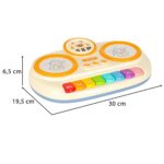 Muzikinis šviečiantis pianinas vaikams