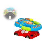 Interaktyvi vairalazdė vaikams „Kelionė“ su šviesomis ir garsais 5in1