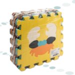 Kontrastinis kilimėlis "Gyvunėliai" vaikams