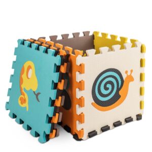 Kontrastinis kilimėlis "Gyvunėliai" vaikams