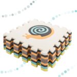 Kontrastinis kilimėlis "Gyvunėliai" vaikams