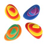 Kūrybinė ir sensorinė montessori dėlionė "Akmenukai"