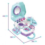 Woopie kosmetinis staliukas mergaitėms 2in1 Grožio salonas